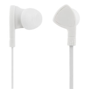 STREETZ Ακουστικά Ψείρες in-ear 3.5mm με Μικρόφωνο Λευκά HL-W103.