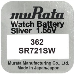 Buttoncell Murata 362-361 SR721SW Τεμ. 1.