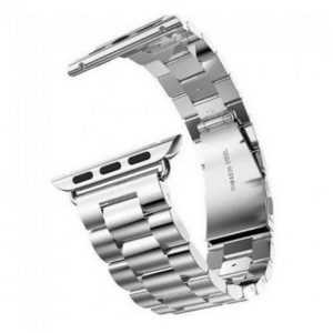 Watchband Goospery Metal 44mm για Apple Watch series 4/3/2/1 Ασημί.
