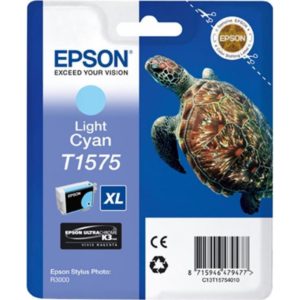 Epson Μελάνι Inkjet T1575 XL Light Cyan (T15754010) (EPST157540).( 3 άτοκες δόσεις.)