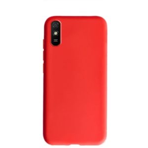 Θηκη Liquid Silicone για Xiaomi Redmi 9A / 9AT Κοκκινη. (0009095684)