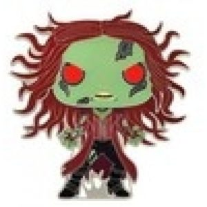 Funko Pop! Pin: Marvel What If...? - Zombie Scarlet Witch* (Glows in the Dark) #22 Large Enamel Pin (MVPP0062).