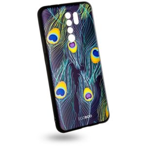 EGOBOO Case Mat TPU Peacock (Xiaomi Redmi 9)
