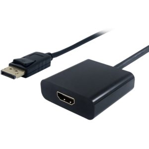 POWERTECH αντάπτορας DisplayPort σε HDMI PTH-031, passive, μαύρο PTH-031.