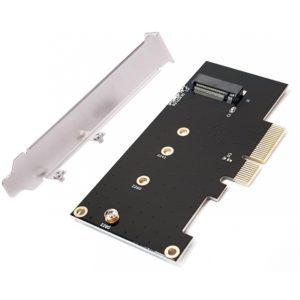 POWERTECH κάρτα επέκτασης PCIe x4 σε M.2 Key M NVMe TOOL-0050 TOOL-0050.