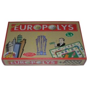 Επιτραπέζιο παιχνίδι Double europolys Υ7,5x42x25εκ..