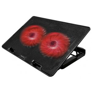 NOD EF5 NOTEBOOK COOLER WITH 2x125mm RED LED FANS NOD.
