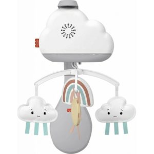 Fisher-Price Rainbow Showers Bassinet to Bedside Mobile (HBP40).( 3 άτοκες δόσεις.)