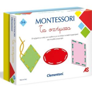 AS Clementoni Montessori - Σχήματα Κορδόνια (1024-63223).
