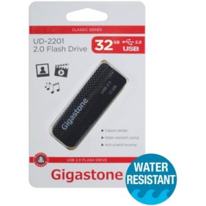 USB 2.0 Gigastone Flash Drive UD-2201 Traveler 32GB Μαύρο.