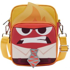 Loungefly Disney: Pixar Moments - Inside Out Anger Cosplay Passport Bag (WDTB2635).( 3 άτοκες δόσεις.)