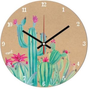 Νext ρολόι Ø31εκ. cactus.