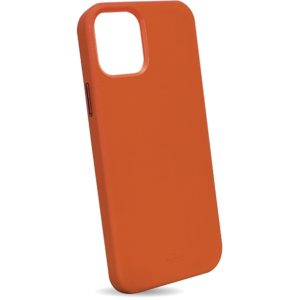 PURO Cover leather look SKY για iPhone 13 6.1 - Πορτοκαλι