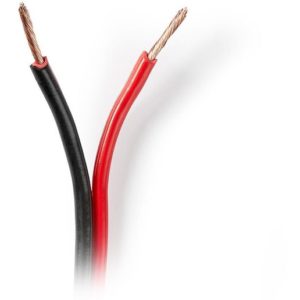 NEDIS CAGW1500BK1000 Speaker Cable 2x 1.50 mm2 100 m Wrap Black/Red NEDIS.( 3 άτοκες δόσεις.)