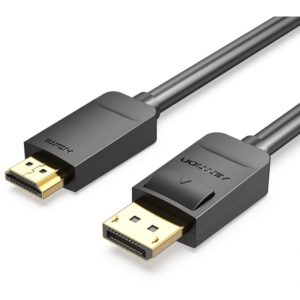VENTION DisplayPort to HDMI Cable 1.5M Black (HADBG).
