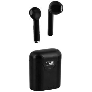 TnB Ακουστικά Bluetooth με θήκη φόρτισης EBPLAYBKTWS μαύρα