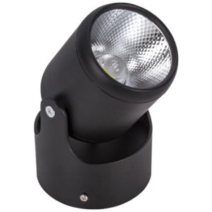 LED Φωτιστικό Σποτ Οροφής με Σπαστή Βάση Black Body 10W 230V 1500lm 24° Ψυχρό Λευκό 6000k GloboStar 93011.