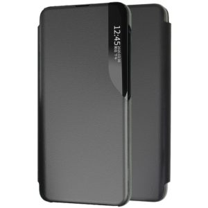 Θήκη Book Ancus Smart Flip για Samsung SM-A125F Galaxy A12 / SM-M127F Galaxy M12 TPU Μαύρη.