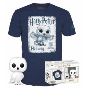 Funko Pop! Tee (Adult): Harry Potter - Hedwig Vinyl Figure T-Shirt (S).( 3 άτοκες δόσεις.)