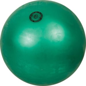 Μπάλα Ρυθμικής Γυμναστικής 19cm FIG Approved, Πράσινη με Strass 98935.