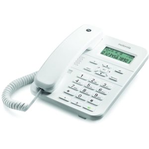 Motorola CT202 Λευκό Ενσύρματο τηλέφωνο.