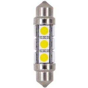 Lampa Λαμπάκια Πλαφονιέρας 24-30V SV8,5-8 10x41mm 216lm HYPER-LED (Διπλής Πολικότητας) Σακουλάκι 20τεμ.( 3 άτοκες δόσεις.)
