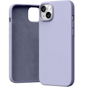 Θήκη Goospery Silicone για Apple iPhone 14 Plus Lavender Grey.