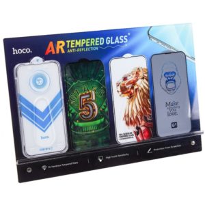 Stand Hoco HN17 Tempered Glass Display 25x36.8cm με 4 Γάντζους.