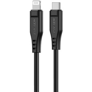 Καλώδιο σύνδεσης Acefast C3-01 USB-C σε Lightning Braided 3A 30W Apple Certified MFI 1.2m Μαύρο.