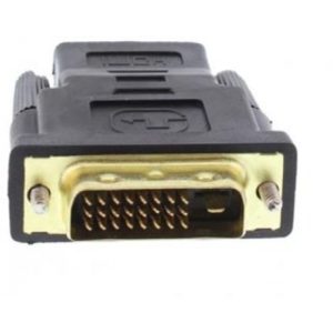 Adaptor HDMI 19pin F σε DVI-D 24 1 M golden WELL