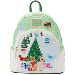 Loungefly The Nightmare Before Christmas: Rudolph The Red Nosed Reindeer - Rudolph Holiday Group Mini Backpack (RRSBK0001).( 3 άτοκες δόσεις.)