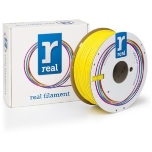 REAL PLA 3D Printer Filament - Yellow - spool of 1Kg - 2.85mm (REFPLAYELLOW1000MM3).