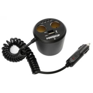 Lampa ΑΝΤΑΠΤΟΡΑΣ ΑΝΑΠΤΗΡΑ POWERCUP 2 12V+2USB+TESTER ΜΠΑΤΑΡΙΑΣ.