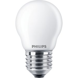 Philips E27Led Bulb Balll Mat Warm White (6.5W) (60W) (LPH02358) (PHILPH02358).