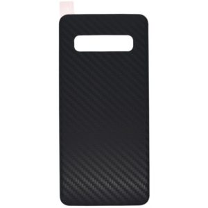 Κάλυμμα για Καπάκι Μπαταρίας Carbon Fiber για Samsung SM-G973F Galaxy S10 Μαύρη.