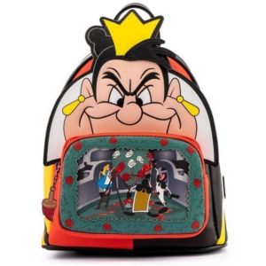 Loungefly Disney Villains Scene Series Queen Of Hearts Mini Backpack (WDBK2068).( 3 άτοκες δόσεις.)