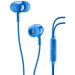 CELLULAR LINE 294129 ACOUSTICB ACOUSTIC Blue In-Ear Earphones With Mic ACOUSTICB