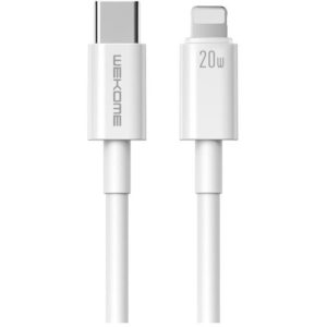 Charging Cable WK 20W PD TYPE-C/i6 White 1m WDC-168 6A