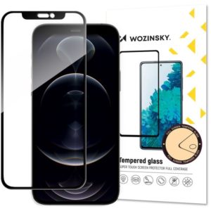 Wozinsky Full Glue Full Face Case Friendly Black Αντιχαρακτικό Γυαλί 9H Tempered Glass (iPhone 13 / 13 Pro).