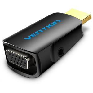 VENTION HDMI to VGA Converter with 3.5mm Audio Output (AIDB0).