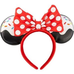 Loungefly: Disney Minnie Sweets Sprinkle Ears Headband (WDHB0098).