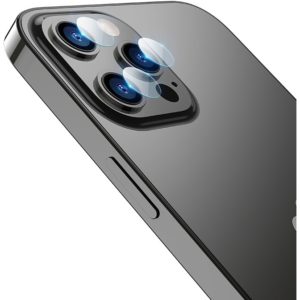 Tempered Glass Hoco V11 Film Κάμερας για Apple iPhone 13 Pro/ iPhone 13 Pro Max Anti-Fingerprin Μαύρο.