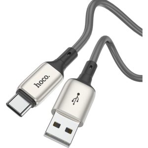 Καλώδιο σύνδεσης Hoco X66 Howdy USB σε USB-C 2.4A Γκρι 1m.
