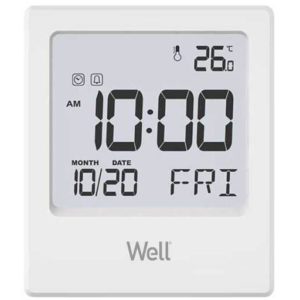 Well Ξυπνητήρι ρολόι με ενδείξεις θερμοκρασίας και ημερομηνίας THERM-IND-CREED-WL .