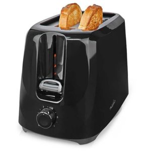 NEDIS KABT150EBK Toaster 2 Slots Browning levels: 6 Black NEDIS.
