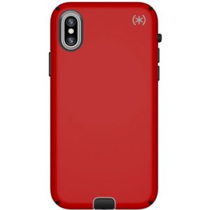 SPECK IPHONE X CASE (104443-6685) PRESIDIO SPORT ( RED).