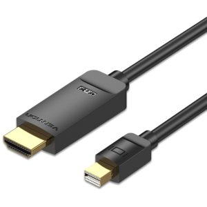 VENTION 4K Mini DisplayPort to HDMI Cable 1.5M Black (HAHBG).