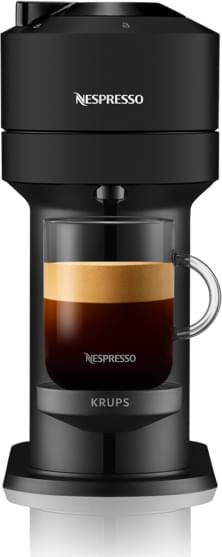 Krups XN910NS Vertuo Next Καφετιέρα 1500W Matt Black Μηχανή Espresso