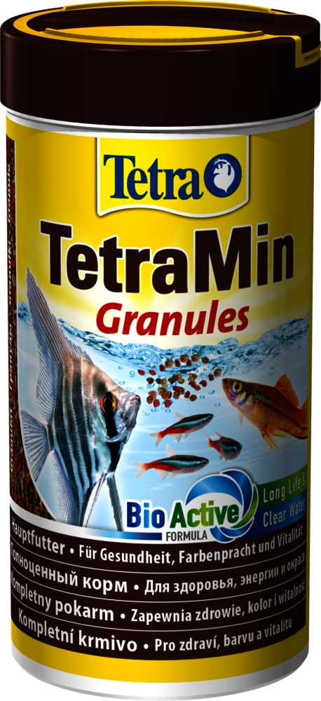 Πλήρης Τροφή για Τροπικά Ψάρια Tetra Min Granules 250ml/100gr