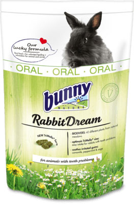 Τροφή για Κουνέλια Νάνους Bunny Nature Rabbit Dream Oral 750gr